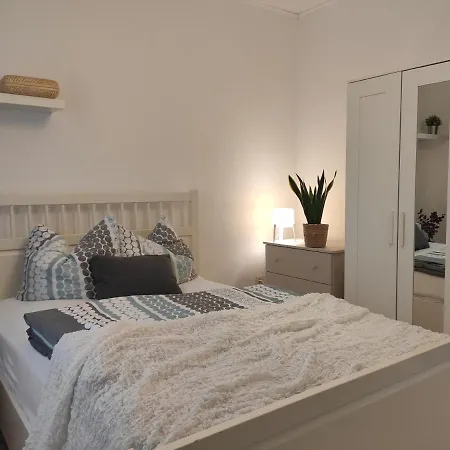 アパート Zentrale 2-Zimmer-Apartment Nahe Hannover-Messe & City Kueche & Waschmaschine ヒルデスハイム